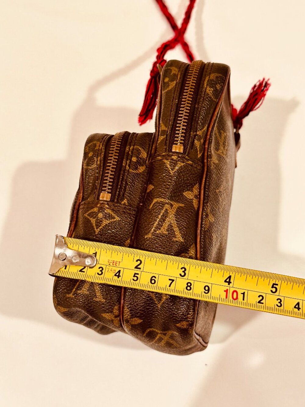 Louis Vuitton Monogram Amazone Crossbody Vintage Custom Strap - Picture 8 of 12